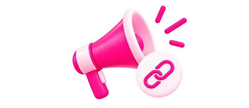 Illustration of sharing an affiliate referral link
